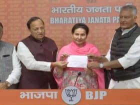 Suspended Congress MP Preneet Kaur Joins BJP Ahead Lok Sabha Elections