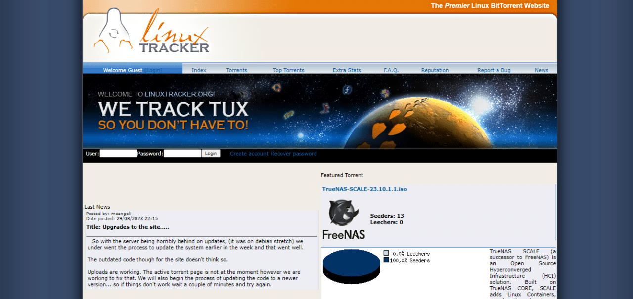 Linux Tracker
