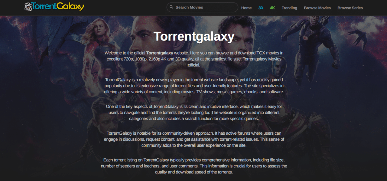 Torrent Galaxy Movies
